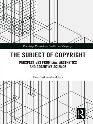 cover image of The Subject of Copyright